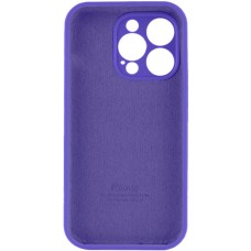 Чехол для смартфона Silicone Full Case AA Camera Protect для Apple iPhone 14 Pro Max 22, Dark Purple (FullAAi14PM-22)