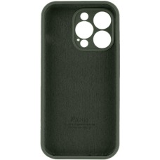 Чехол для смартфона Silicone Full Case AA Camera Protect для iPhone 14 Pro Max 40,Atrovirens (FullAAi14PM-40)