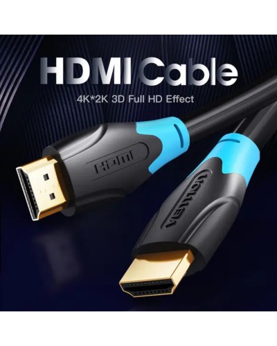 Кабель Vention HDMI-HDMI, 1 м, v2.0 (AACBF) (AACBF)