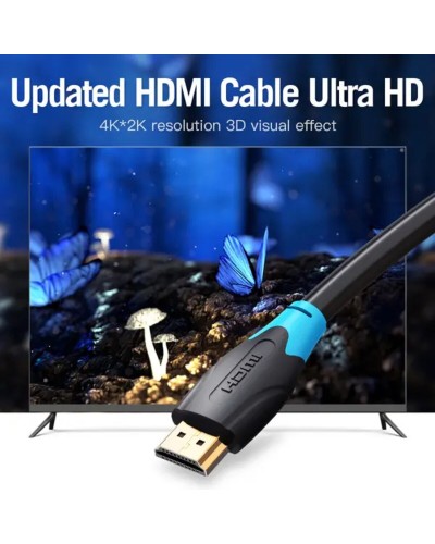 Кабель Vention HDMI-HDMI, 1 м, v2.0 (AACBF) (AACBF)