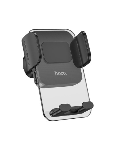 Тримач для мобільного HOCO CA117 Exquisite press type air outlet car holder Black (6931474779199)