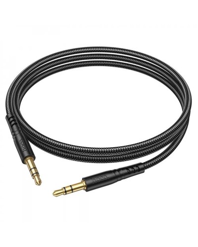 Аудiокабель HOCO UPA24 Smooth AUX audio cable Black (6931474789136)