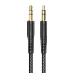 Аудиокабель HOCO UPA24 Smooth AUX audio cable Black (6931474789136)