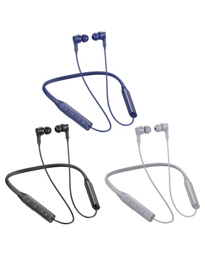 Навушники BOROFONE BE59 Rhythm neckband BT earphones Gray (BE59G)