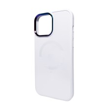 Чохол для смартфона AG Glass Sapphire MagSafe Logo for Apple iPhone 14 Pro Max White (AGSappiP14PMWhite)