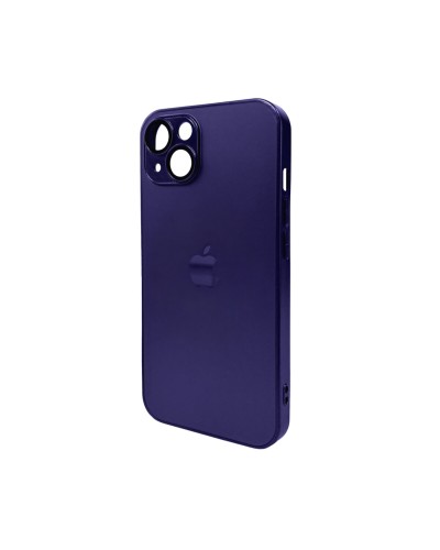 Чохол для смартфона AG Glass Matt Frame Color Logo for Apple iPhone 13 Deep Purple (AGMattFrameiP13Purple)