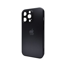 Чехол для смартфона AG Glass Matt Frame Цвет для Apple iPhone 13 Pro Graphite Black (AGMattFrameiP13PBlack)