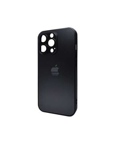 Чехол для смартфона AG Glass Matt Frame Цвет для Apple iPhone 13 Pro Graphite Black (AGMattFrameiP13PBlack)