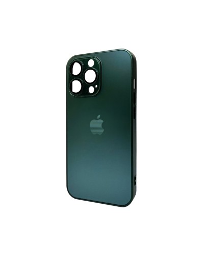 Чохол для смартфона AG Glass Matt Frame Color Logo for Apple iPhone 13 Pro Cangling Green (AGMattFrameiP13PGreen)