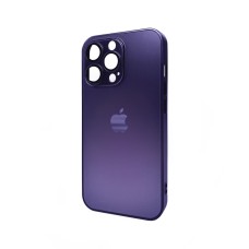 Чехол для смартфона AG Glass Matt Frame Цвет для Apple iPhone 13 Pro Deep Purple (AGMattFrameiP13PPurple)