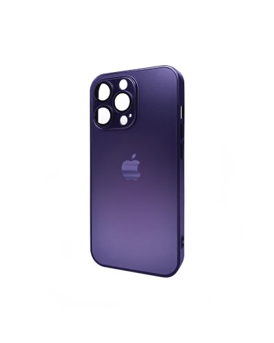 Чохол для смартфона AG Glass Matt Frame Color Logo for Apple iPhone 13 Pro Deep Purple (AGMattFrameiP13PPurple)