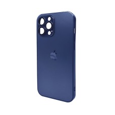 Чохол для смартфона AG Glass Matt Frame Color Logo for Apple iPhone 13 Pro Max Navy Blue (AGMattFrameiP13PMBlue)