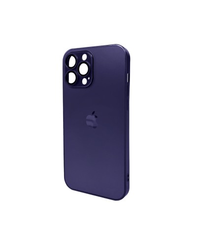 Чохол для смартфона AG Glass Matt Frame Color Logo for Apple iPhone 13 Pro Max Deep Purple (AGMattFrameiP13PMPurple)