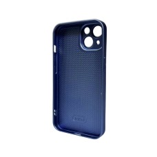 Чехол для смартфона AG Glass Matt Frame Цвет для Apple iPhone 14 Navy Blue (AGMattFrameiP14Blue)