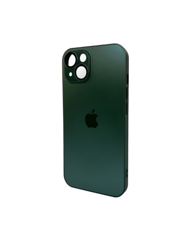 Чохол для смартфона AG Glass Matt Frame Color Logo for Apple iPhone 14 Cangling Green (AGMattFrameiP14Green)