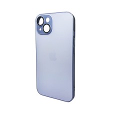 Чехол для смартфона AG Glass Matt Frame Цвет для Apple iPhone 14 Sierra Blue (AGMattFrameiP14LBlue)