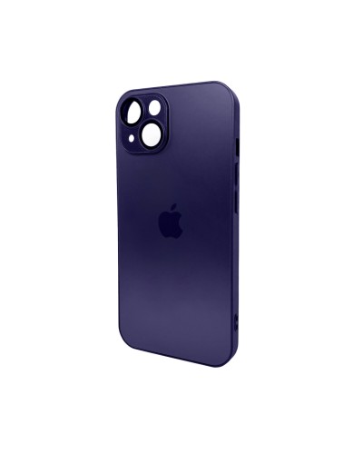 Чохол для смартфона AG Glass Matt Frame Color Logo for Apple iPhone 14 Deep Purple (AGMattFrameiP14Purple)