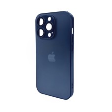 Чехол для смартфона AG Glass Matt Frame Цвет для Apple iPhone 14 Pro Navy Blue (AGMattFrameiP14PBlue)