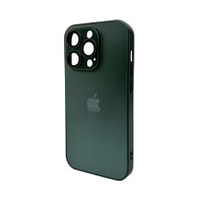 Чехол для смартфона AG Glass Matt Frame Цвет для Apple iPhone 14 Pro Cangling Green (AGMattFrameiP14PGreen)