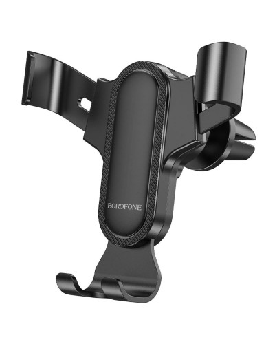 Тримач для мобільного BOROFONE BH74 Rock air outlet gravity car holder Black (BH74B)