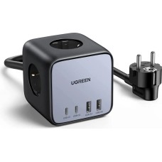 Зарядний пристрій UGREEN CD268 65W DigiNest Cube (2C2A) (UGR-60113) (UGR-60113)