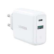 Зарядний пристрій UGREEN CD170 38W USB-C Wall Charger EU (White) (UGR-60468) (UGR-60468)