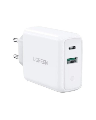 Зарядний пристрій UGREEN CD170 38W USB-C Wall Charger EU (White) (UGR-60468) (UGR-60468)