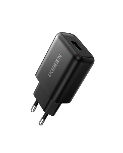 Зарядний пристрій UGREEN CD122 QC3.0 USB Fast Charger EU (Black) (UGR-70273) (UGR-70273)