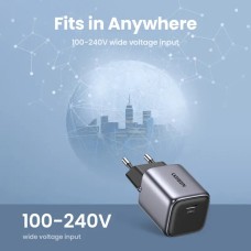 Зарядное устройство для устройства UGREEN CD318 Nexode mini 20W Charger EU (UGR-90664) (UGR-90664)