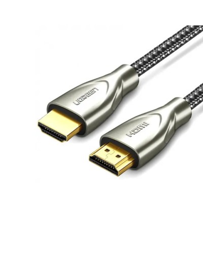 Кабель UGREEN HD131 HDMI Carbon Fiber Zinc Alloy Cable 1m (Gray) (UGR-50106) (UGR-50106)