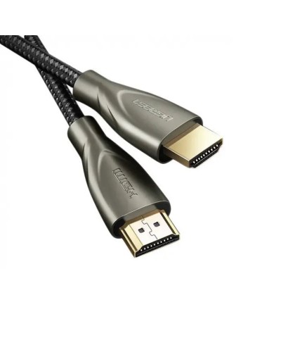 Кабель UGREEN HD131 HDMI Carbon Fiber Zinc Alloy Cable 1m (Gray) (UGR-50106) (UGR-50106)