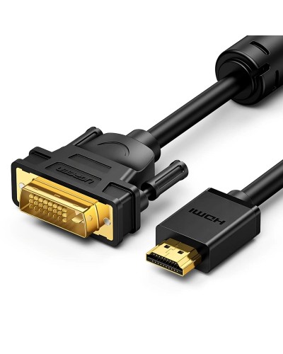 Кабель UGREEN HD106 HDMI to DVI Cable 2m (Black) (UGR-10135) (UGR-10135)