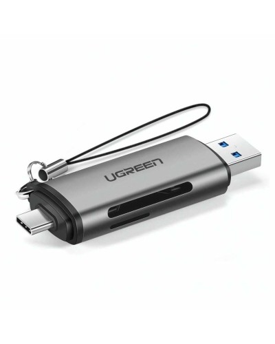 Кардрiдер UGREEN CM185 USB-C/USB-A Card Reader (UGR-50706) (UGR-50706)