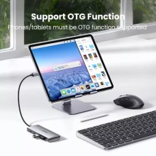 Хаб UGREEN CM480 USB-C to 2×USB 3.2+2×USB-C Adapter 10G (UGR-30758) (UGR-30758)