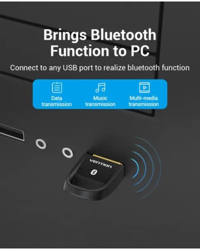 Адаптер Vention USB Bluetooth5.0 Adapter Black (CDSB0) (CDSB0)