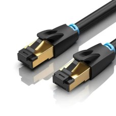 Кабель Vention Cat.8 SFTP Patch Cable 1M Black (IKABF) (IKABF)