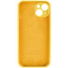 Чехол для смартфона Silicone Full Case AA Camera Protect для iPhone 15 56,Sunny Yellow (FullAAi15-56)