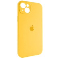 Чехол для смартфона Silicone Full Case AA Camera Protect для iPhone 15 56,Sunny Yellow (FullAAi15-56)