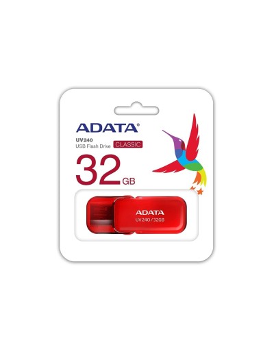 Flash A-DATA USB 2.0 AUV 240 32Gb Red (AUV240-32G-RRD)