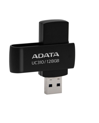 Flash A-DATA USB 3.2 UC310 128Gb Black (UC310-128G-RBK)