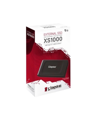 SSD Portable Kingston XS1000 2TB USB 3.2 Gen2 Type-C IP55 3D NAND (SXS1000/2000G)