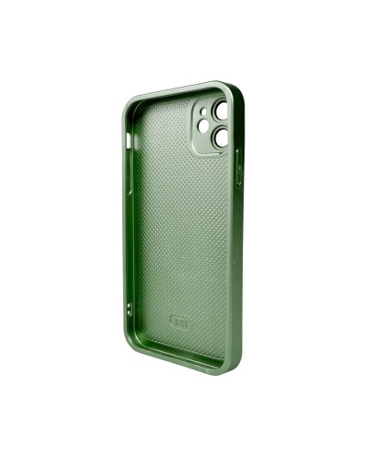 Чохол для смартфона AG Glass Matt Frame Color Logo for Apple iPhone 11 Light Green (AGMattFrameiP11LGreen)