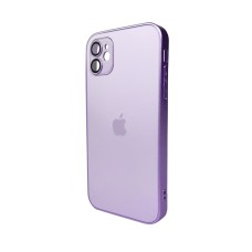 Чохол для смартфона AG Glass Matt Frame Color Logo for Apple iPhone 11 Light Purple (AGMattFrameiP11LPurple)