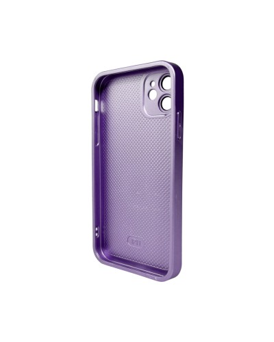 Чохол для смартфона AG Glass Matt Frame Color Logo for Apple iPhone 11 Light Purple (AGMattFrameiP11LPurple)