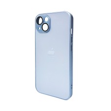 Чехол для смартфона AG Glass Matt Frame Цвет для Apple iPhone 12 Sierra Blue (AGMattFrameiP12LBlue)