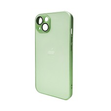 Чехол для смартфона AG Glass Matt Frame Цвет для Apple iPhone 12 Light Green (AGMattFrameiP12LGreen)