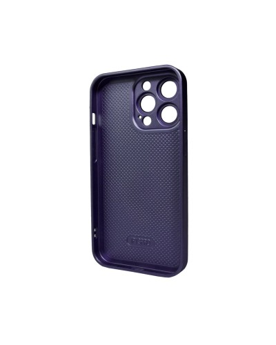 Чехол для смартфона AG Glass Matt Frame Цвет для Apple iPhone 12 Pro Deep Purple (AGMattFrameiP12PPurple)