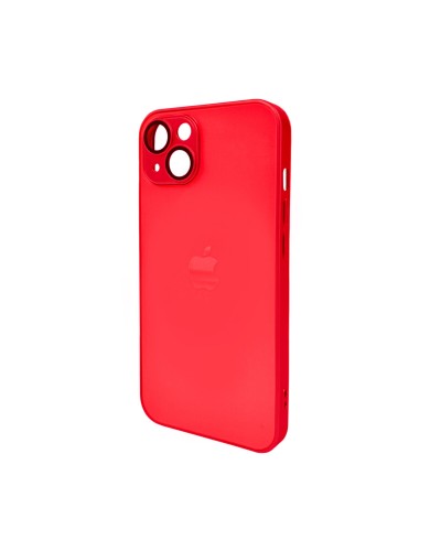 Чохол для смартфона AG Glass Matt Frame Color Logo for Apple iPhone 13 Coke Red (AGMattFrameiP13Red)