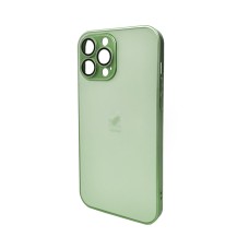 Чехол для смартфона AG Glass Matt Frame Цвет для Apple iPhone 13 Pro Max Light Green (AGMattFrameiP13PMLGreen)