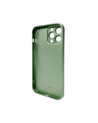 Чохол для смартфона AG Glass Matt Frame Color Logo for Apple iPhone 13 Pro Max Light Green (AGMattFrameiP13PMLGreen)